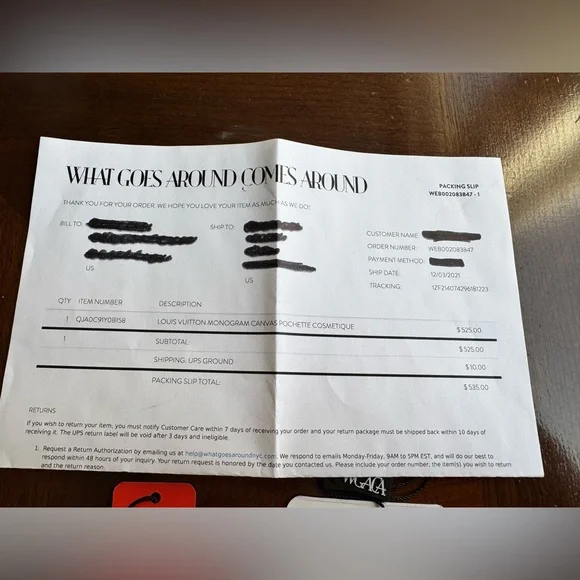 Vintage Louis Vuitton Monogram Canvas Cosmetic Pouch - Picture 13 of 17